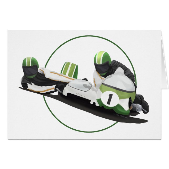 SIDECAR RACER (Voorkant Horizontaal)