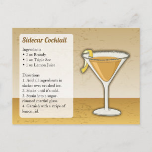 Sidecar Recept Kaart