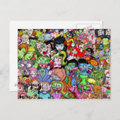 Sideshow Freaks Briefkaart (Voorkant / Achterkant)