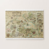 Sideshow Monkey Monkey Carte, puzzle (Horizontal)