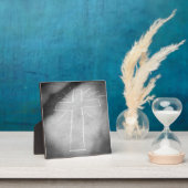 Sidewalk Art Chalk Cross Poster Fotoplaat (Insitu)