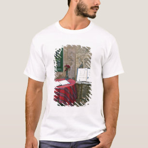 Sidewalk cafe, Chania, Kreta, Griekenland T-shirt