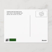 Sidewalk Skylight van onder Briefkaart (Achterkant)