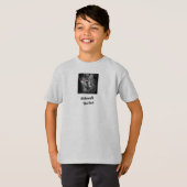 Sidewalk Surfer Pro Image Grey Skater T-shirt (Devant entier)