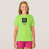 Sidewalk Surfer Pro Image Lime Skater T-Shirt (Devant entier)