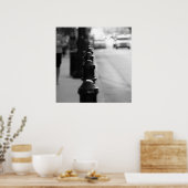 Sidewalk-verkeersketen Poster (Keuken)