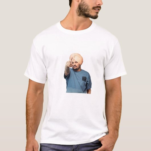 Sidhu moose wala t-shirt (Voorkant)