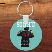 Sidhu Moosewala Desi Merch Punjabi Pullover Sleutelhanger (Voorkant)