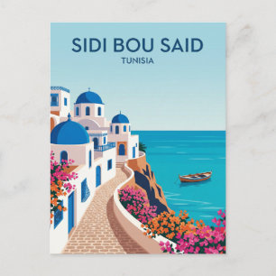 Sidi Bou Said Tunesië Briefkaart