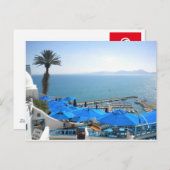 Sidi Bou zei Tunesië Briefkaart (Voorkant / Achterkant)