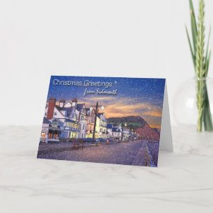 Sidmouth Christmas Card Feestdagen Kaart