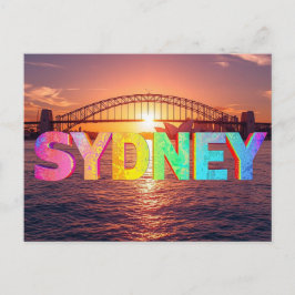 Sidney australia briefkaart