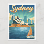 Sidney Australië Beroemde Reisplaats Briefkaart (Voorkant)