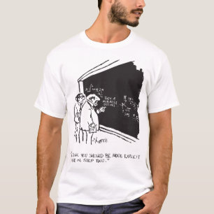 Sidney Harris Mirakel Explicit Science Wiskunde La T-shirt
