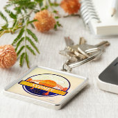 Sidney Porte-clé Premium Carré (Côté)