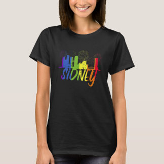 Sidney Pride Skyline  Pride Parade Sidney T-shirt