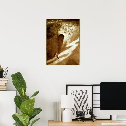 Sidney Sime de stad van de stad Poster (Thuiskantoor)