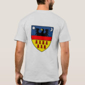 Siebenbürgen Wappen alt T-shirt (Achterkant)