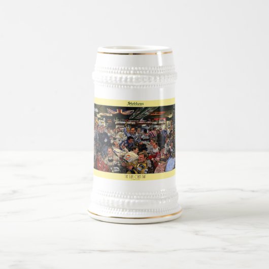 Siebkens "Last Open Bar" kunst stein Bierpul (Center)