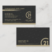 Siècle 21 Rebrand Carte de visite Design (Devant / Derrière)