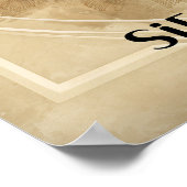 Siegbert Tarrasch, Schaker Poster (Hoek)