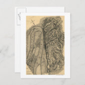 Siège de Vicksburg - Guerre civile Carte panoramiq (Devant / Derrière)