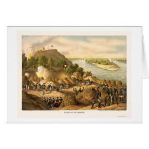Siège de Vicksburg par Kurz et Allison 1863