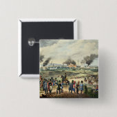 Siege of Wenen, 28 oktober 1848 Vierkante Button 5,1 Cm (Voorkant /achterkant)