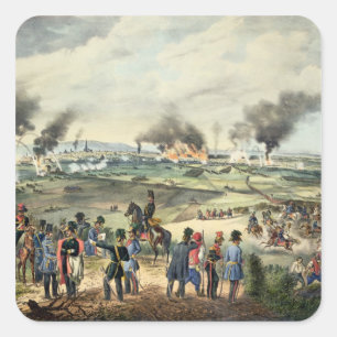 Siege of Wenen, 28 oktober 1848 Vierkante Sticker