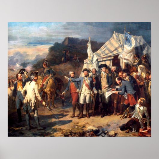 Siege of Yorktown, Art Print (Voorkant)
