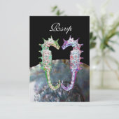 SIÈGE PLAGE MONOGRAM MARIAGE, RSVP blanc noir (Debout devant)