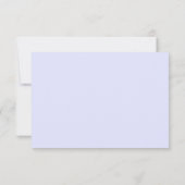 Siège réservé RSVP Or Pur Moderne pas d'envoi post (Dos)