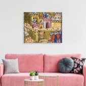 Siege van Antioch Canvas Afdruk (Insitu (Woonkamer))