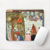 Siege van het Chateau de Chinon Muismat (Met muis)