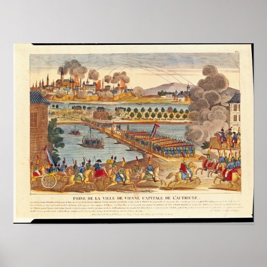 Siege van Wenen, 10 mei 1809 Poster (Voorkant)