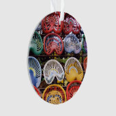 Sièges de tracteur à l'exposition de tracteur (devant)