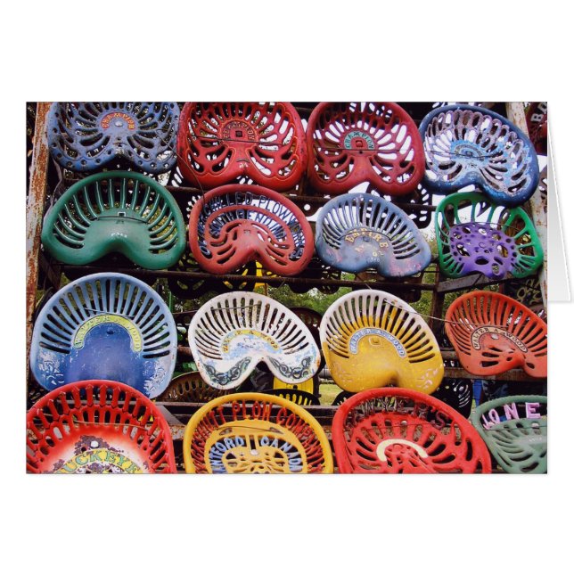 Sièges de tracteur à l'exposition de tracteur (Devant Horizontal)