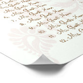 Sièges en damas vert et mocha Graphique 10 tableau (Coin)