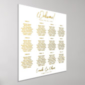 Sièges en or blanc Graphique 12 Tableau Réel Huile (Poser)