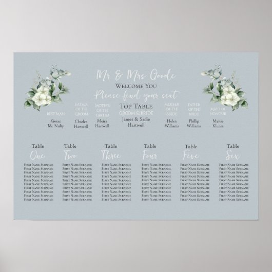 Sièges modernes à l'eucalyptus Graphique 6 Tableau (Devant)