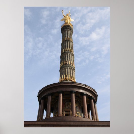 Siegessäule Berlin Poster (Voorkant)