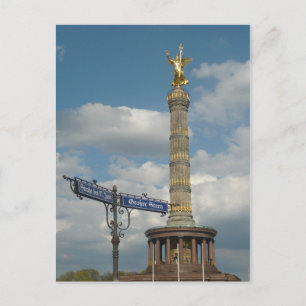 Siegessäule, Victory Column, Berlijn, Germany. Briefkaart
