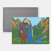 Siegfried en Kriemhild Magneet (Voorkant / Achterkant)