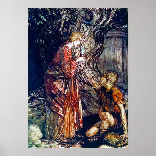 Siegmund en Sieglinde Poster (Voorkant)