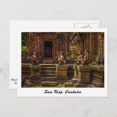 Siem Reap, Cambodjaans Briefkaart (Voorkant / Achterkant)