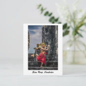 Siem Reap, Cambodjaans Briefkaart (Staand voorkant)