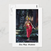 Siem Reap, Cambodjaans briefkaart (Voorkant / Achterkant)