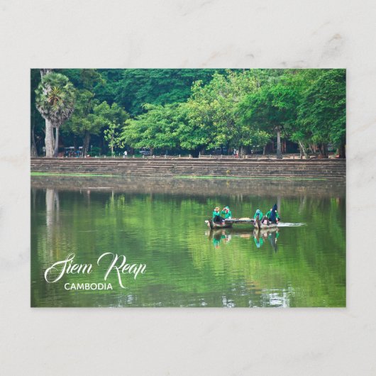 Siem Reap, Carte postale cambodgienne (Devant)