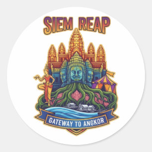 SIEM REAP RONDE STICKER