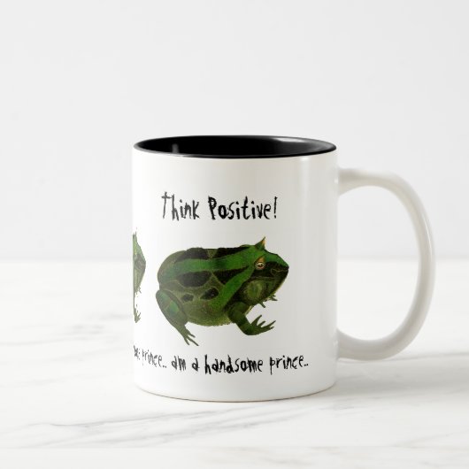 (Sien) prince beau Frog Mug (Droit)